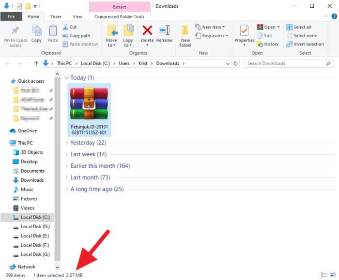 Ukuran folder 3 Cara Ketahui Ukuran Folder Google Drive dengan Mudah 6 Ukuran folder