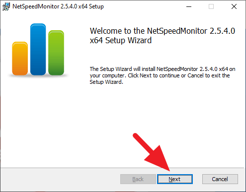 NetSpeedMonitor installation 1 Cara Tampilkan Kecepatan Internet di Taskbar Windows 10 6 NetSpeedMonitor installation 1
