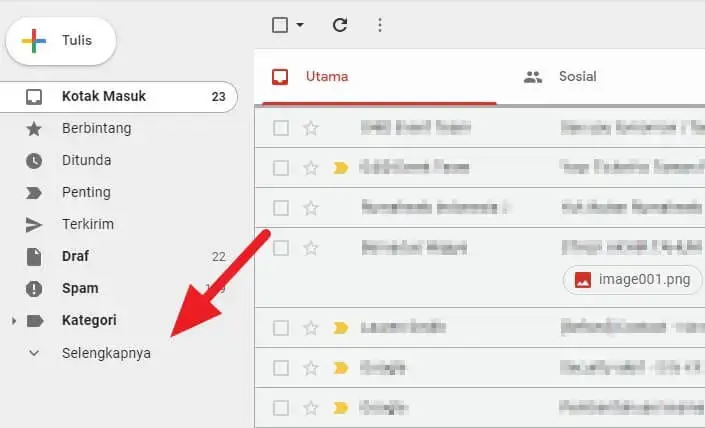 selengkapnya gmail Cara Mencari Email yang Diarsipkan di Gmail PC 3 selengkapnya gmail
