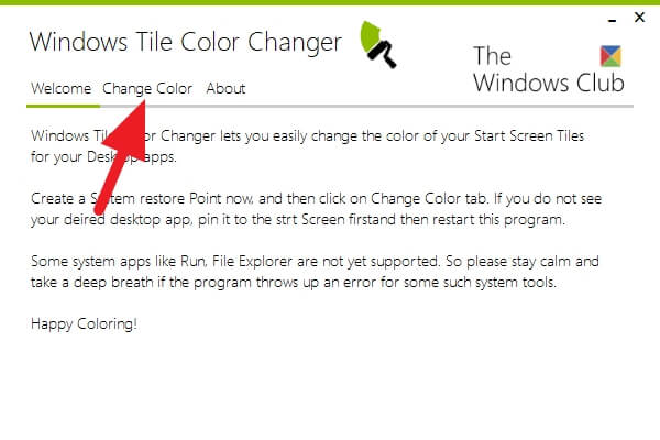 Change Color Cara Ganti Warna "Icon Tile" Aplikasi di Windows 10 3 Change Color