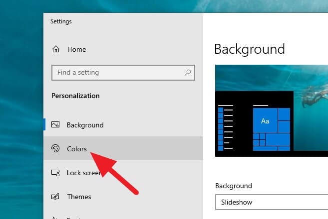 Colors Cara Mengganti Warna Taskbar di Windows 10 2 Colors