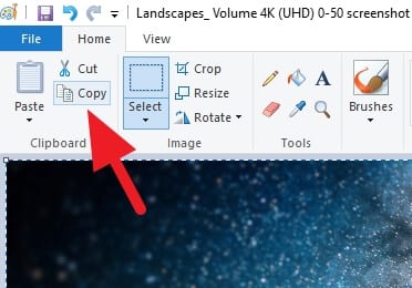 Copy Cara Memasukkan Dua Gambar ke Dalam Microsoft Paint 5 Copy