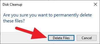 Delete Files Cara Mengatasi Gambar Thumbnail Tidak Muncul di Windows 10 17 Delete Files