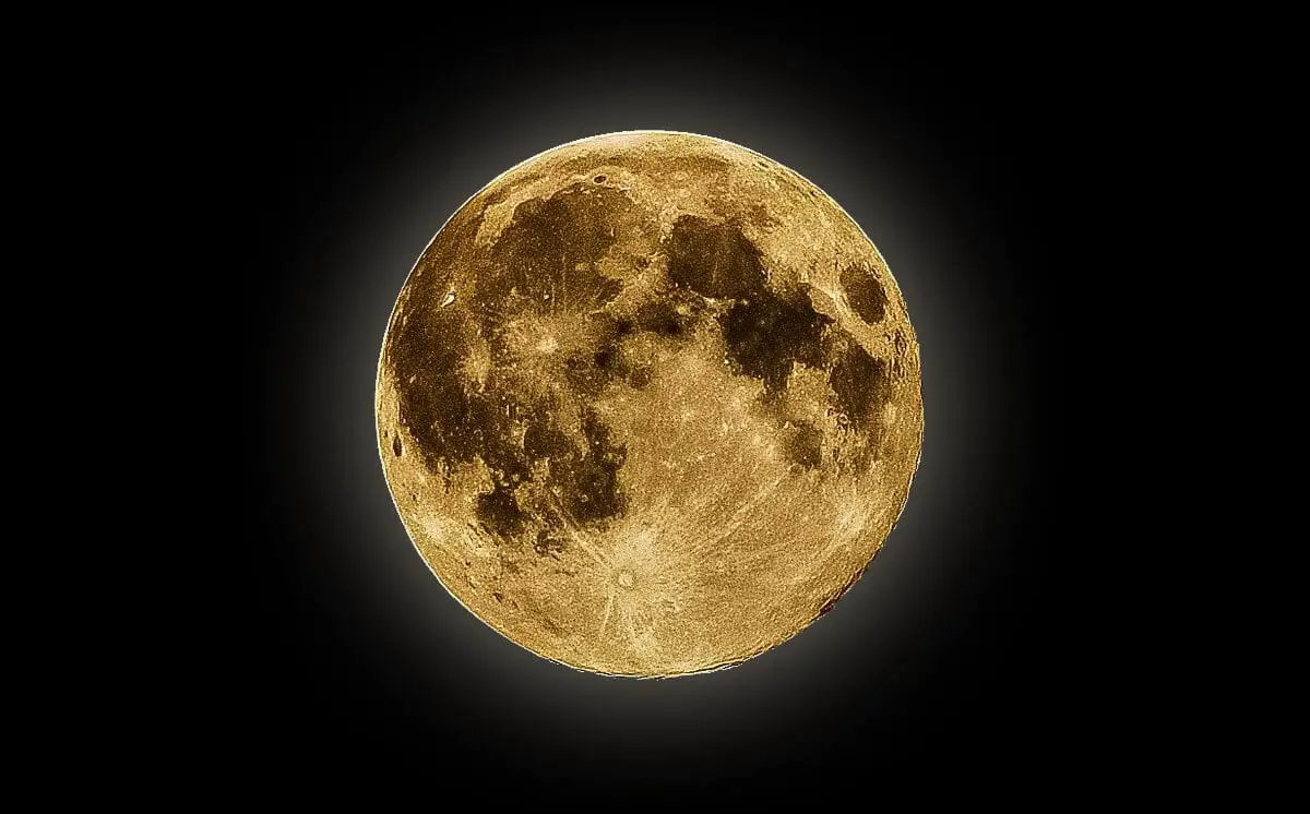 Moon glow Cara Membuat Objek Tampak Bercahaya di Photoshop 7 Moon glow