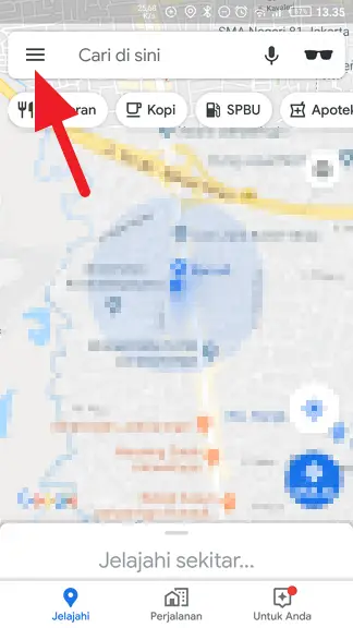 Google Maps Cara Ubah Mil ke Kilometer di Google Maps 1 Google Maps