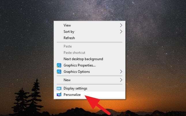 Personalize menu 5 Cara Mengembalikan WiFi yang Hilang di Windows 10 6 Personalize menu