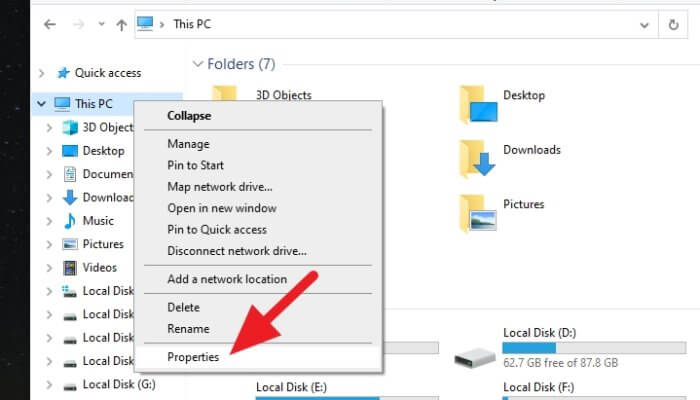 Properties Cara Mengetahui PC/Laptop Windows 10 32-bit atau 64-bit 3 Properties