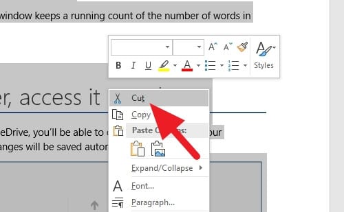 cut Cara Mengubah Urutan Halaman di Microsoft Word 5 cut