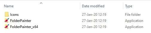 folderpainter Cara Ganti Warna Icon Folder Windows 10 3 folderpainter