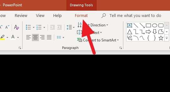 go to format 2 Cara Masukan Gambar ke Dalam Teks di PowerPoint 5 go to format 2