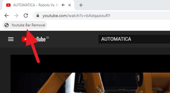 klik bookmark Cara Hilangkan Video Bar di Youtube 6 klik bookmark