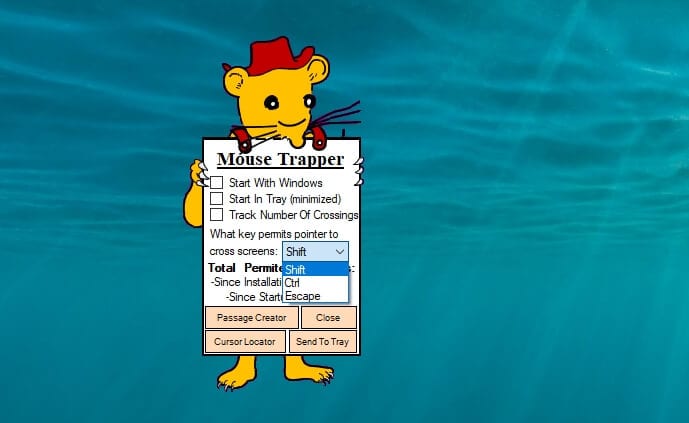mouse trapper options Cara Mengunci Kursor Mouse Pada Satu Monitor Saja 5 mouse trapper options