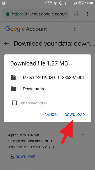download google plus data Cara Download Data Google+ Kamu Sebelum Dihapus! 6 download google plus data