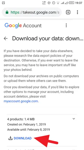 download your stuff Cara Download Data Google+ Kamu Sebelum Dihapus! 4 download your stuff