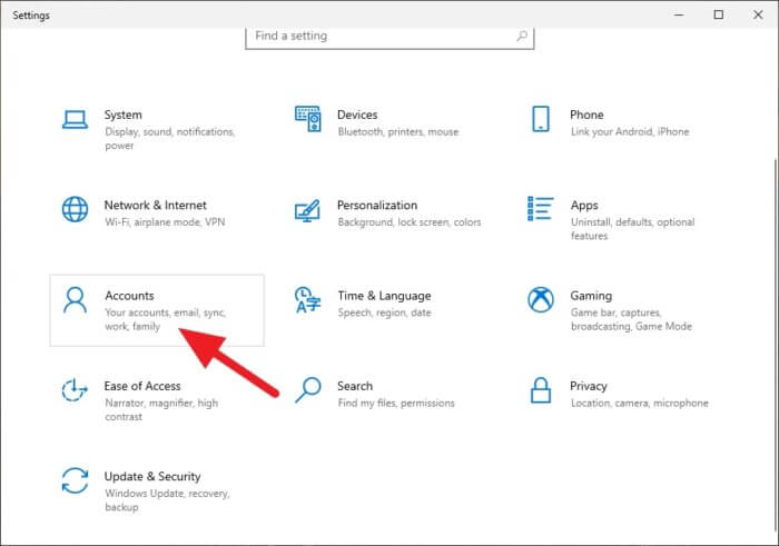 Accounts 1 Cara Aktifkan 'Picture Password' di PC/Laptop Windows 10 2 Accounts 1
