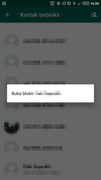 Buka blokir Cara Mudah Buka Blokir (Unblock) Kontak di WhatsApp 5 Buka blokir