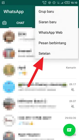 Setelan WhatsApp Cara Aktifkan Verifikasi Dua Langkah WhatsApp Agar Anti Sadap 3 Setelan WhatsApp