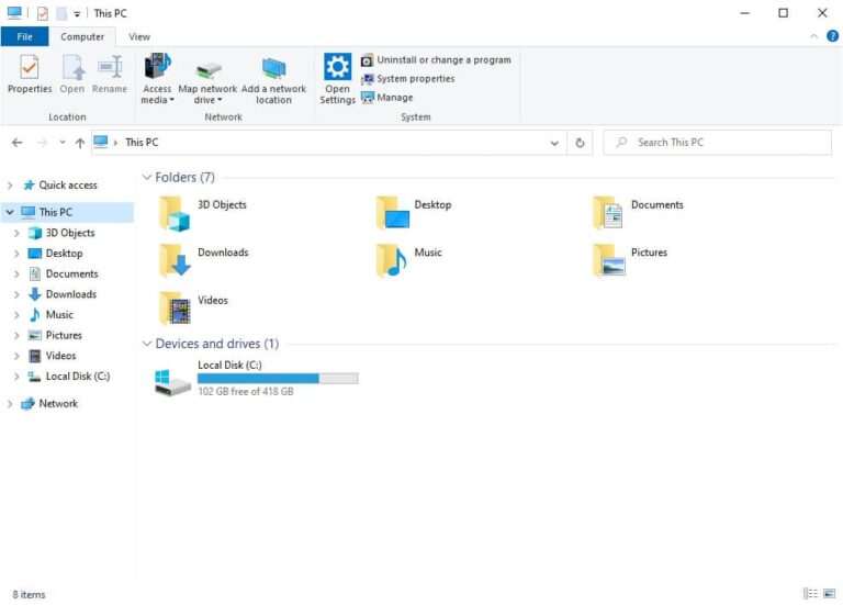 Cara Aktifkan Preview Pane di Windows 10