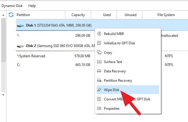 wipe disk Cara Format Total HDD Sehingga File Tidak Bisa Kembali 2 wipe disk
