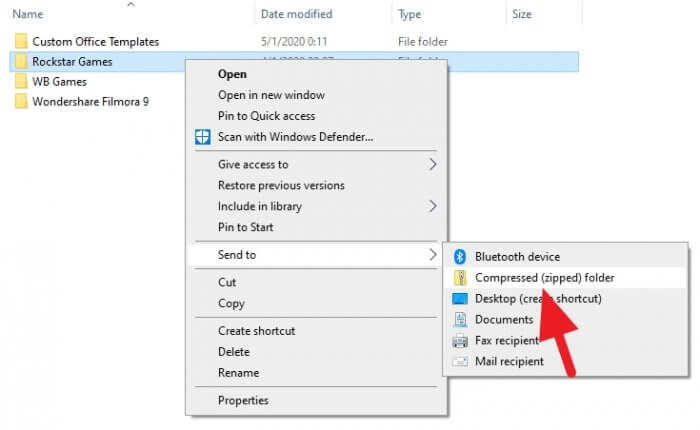 Compressed Cara Membuat ZIP di Windows 10 Tanpa Software Tambahan 1 Compressed