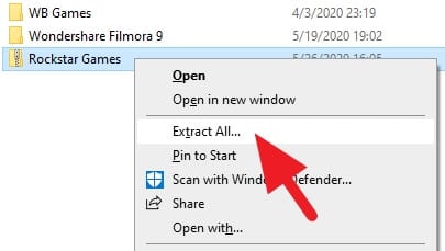 Extract all zip Cara Membuat ZIP di Windows 10 Tanpa Software Tambahan 4 Extract all zip