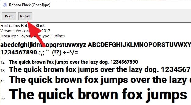Install font Cara Mudah Instal Font Baru di Windows 10 2 Install font
