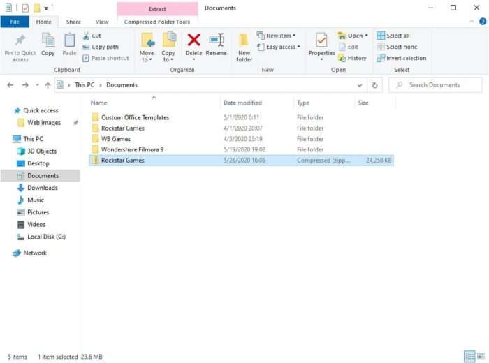 compressed folder Cara Membuat ZIP di Windows 10 Tanpa Software Tambahan 5 compressed folder