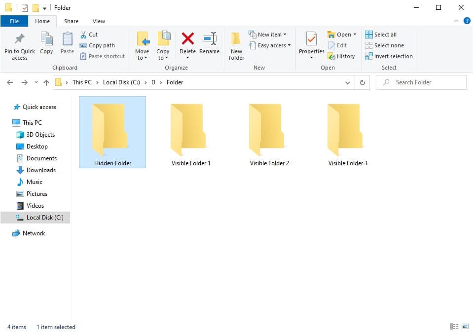 Hidden Folder Cara Mudah Menyembunyikan Folder di Windows 1 Hidden Folder