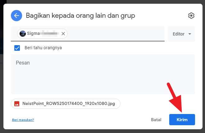 Kirim Cara Memindahkan File Google Drive ke Akun Lain 5 Kirim