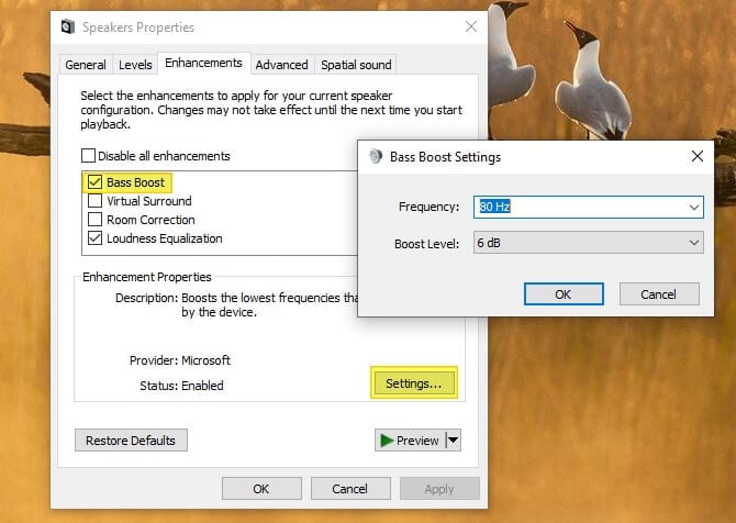 Bass Boost Cara Meningkatkan Bass di PC/Laptop Windows 10 5 Bass Boost