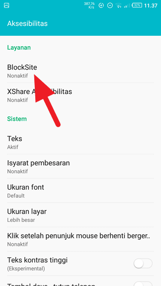 BlockSite Nonaktif Cara Memblokir Situs Tertentu di Android 4 BlockSite Nonaktif