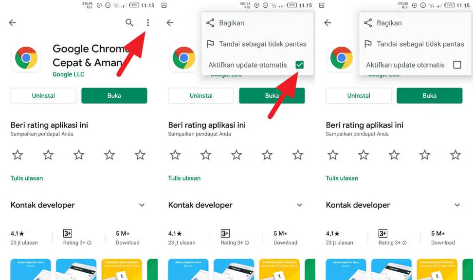 hilangkan update otomatis chrome android Cara Menonaktifkan Update Otomatis Google Chrome 1 hilangkan update otomatis chrome android