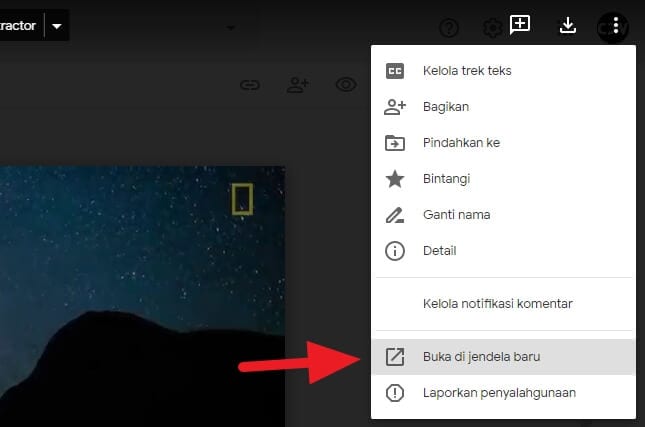 Buka di jendela baru Cara Embed Video Dari Google Drive dengan Mudah 3 Buka di jendela baru