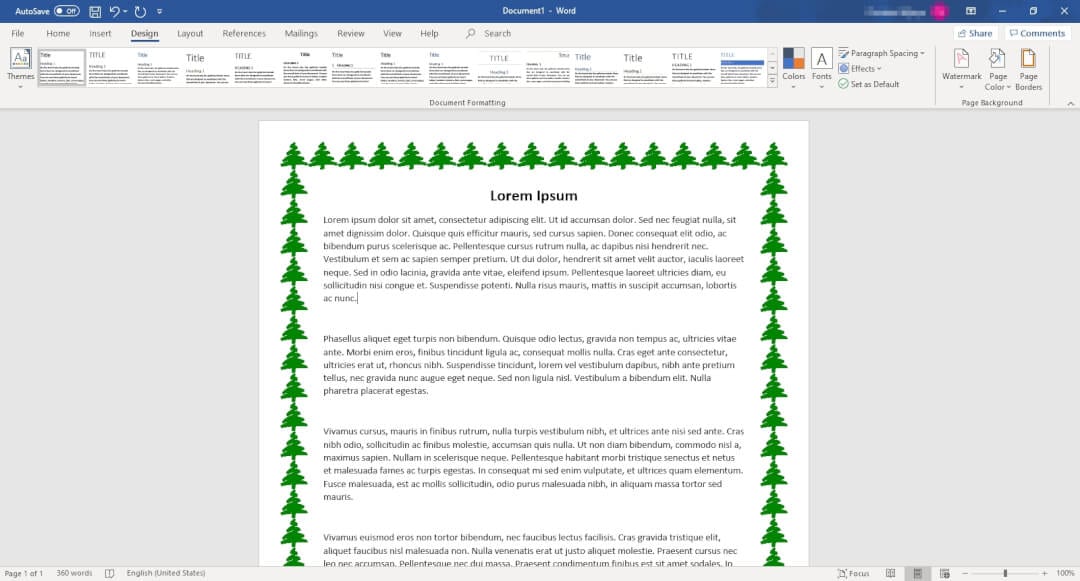 Frame Microsoft Word Cara Membuat Bingkai di Word dengan Cepat 5 Frame Microsoft Word