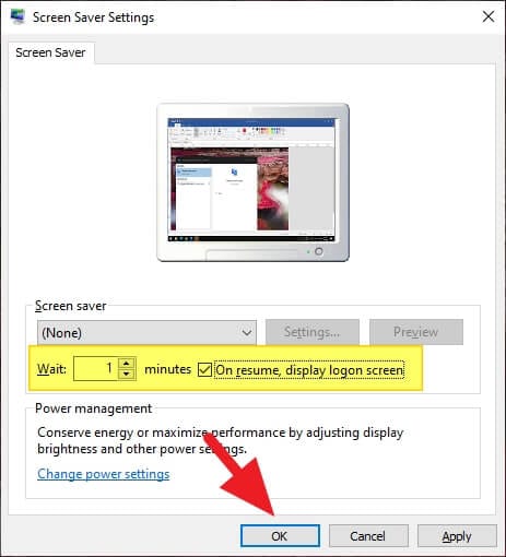 Screen saver settings Cara Mengunci Windows Secara Otomatis Ketika Tidak Digunakan 2 Screen saver settings