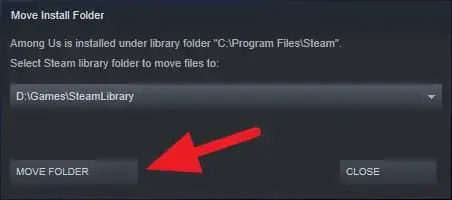 Move Folder Cara Memindahkan Game Steam ke Disk Lain 5 Move Folder