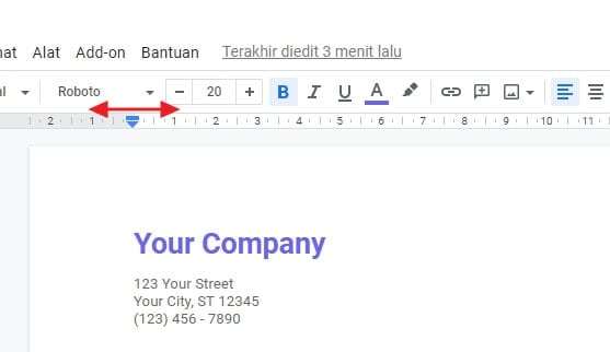 Cara Ubah Margin Kertas di Google Docs 3 Geser slider Cara Ubah Margin Kertas di Google Docs 3 Geser slider