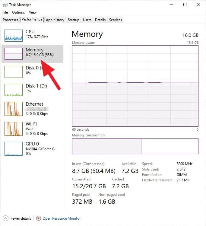 Memory Cara Cek Spesifikasi RAM PC/Laptop 3 Memory