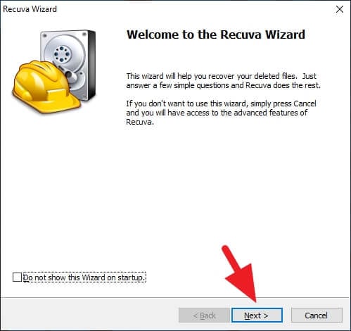 Next 1 Cara Menggunakan Recuva untuk Mengembalikan File yang Terhapus 1 Next 1