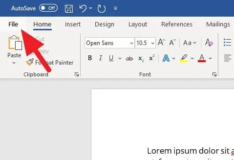 File 1 Cara Menghilangkan Garis Bawah Merah di Microsoft Word 2 File 1