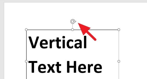 Rotate text Cara Mudah Membuat Tulisan Vertikal di Microsoft Word 7 Rotate text