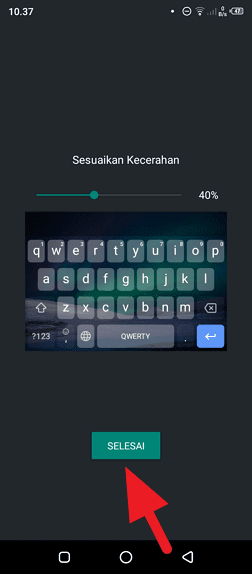Selesai Cara Menambahkan Foto Pada Background Keyboard Android 8 Selesai