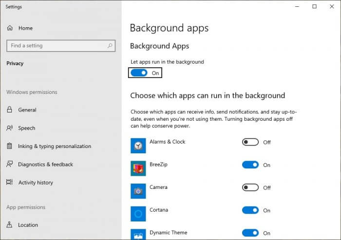 background apps windows 10 7 Cara Meningkatkan Performa Laptop Seperti Baru Beli 4 background apps windows 10