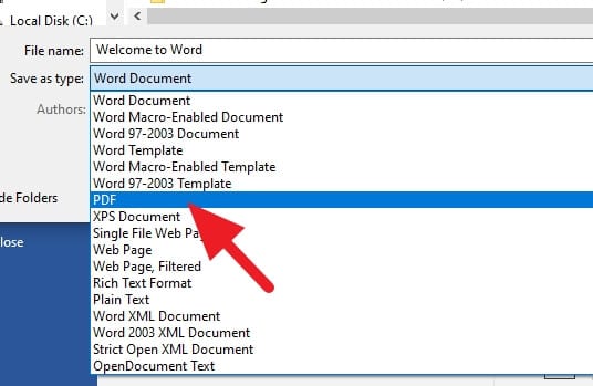 Save as PDF 1 Cara Mengubah Dokumen Word Jadi PDF dengan Instan! 4 Save as PDF 1