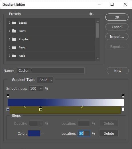 add dot 3 Cara Mudah Membuat Efek Gradasi Warna di Photoshop 15 add dot