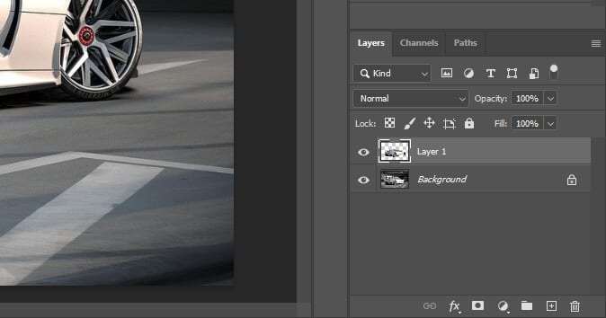 layer 1 separated Cara Membuat Background Transparan di Photoshop 9 layer 1 separated