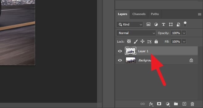 layer 1 Cara Termudah Membuat Garis Mengikuti Gambar di Photoshop 7 layer 1