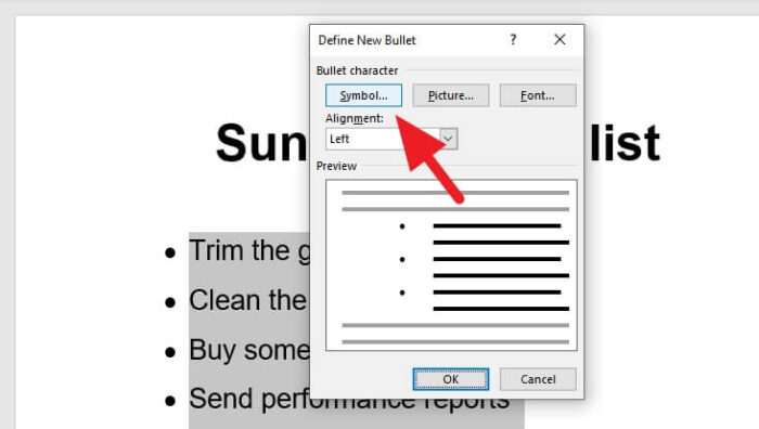 symbol 2 Cara Mudah Membuat Ceklis (✓) di Microsoft Word 11 symbol 2