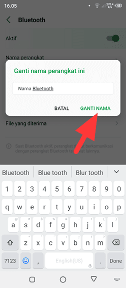 Ganti nama Cara Mengganti Nama Bluetooth di HP Android 5 Ganti nama