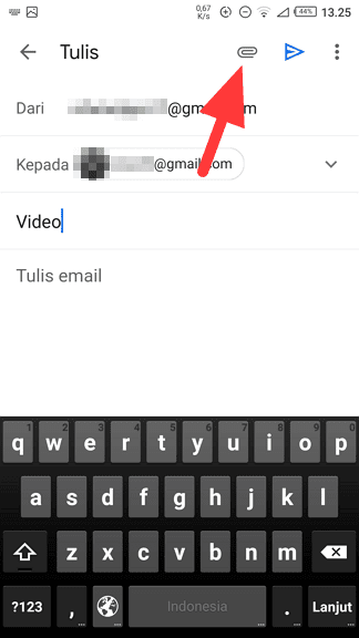 Ikon klip Cara Mengirim Video 25MB+ Lewat Aplikasi Gmail Android 2 Ikon klip